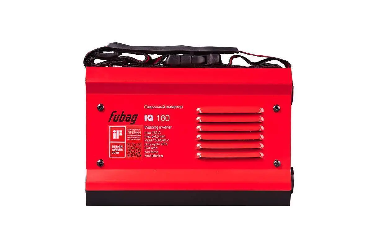 Аппарат инверторный FUBAG IQ-160 (220В, 20-160А)