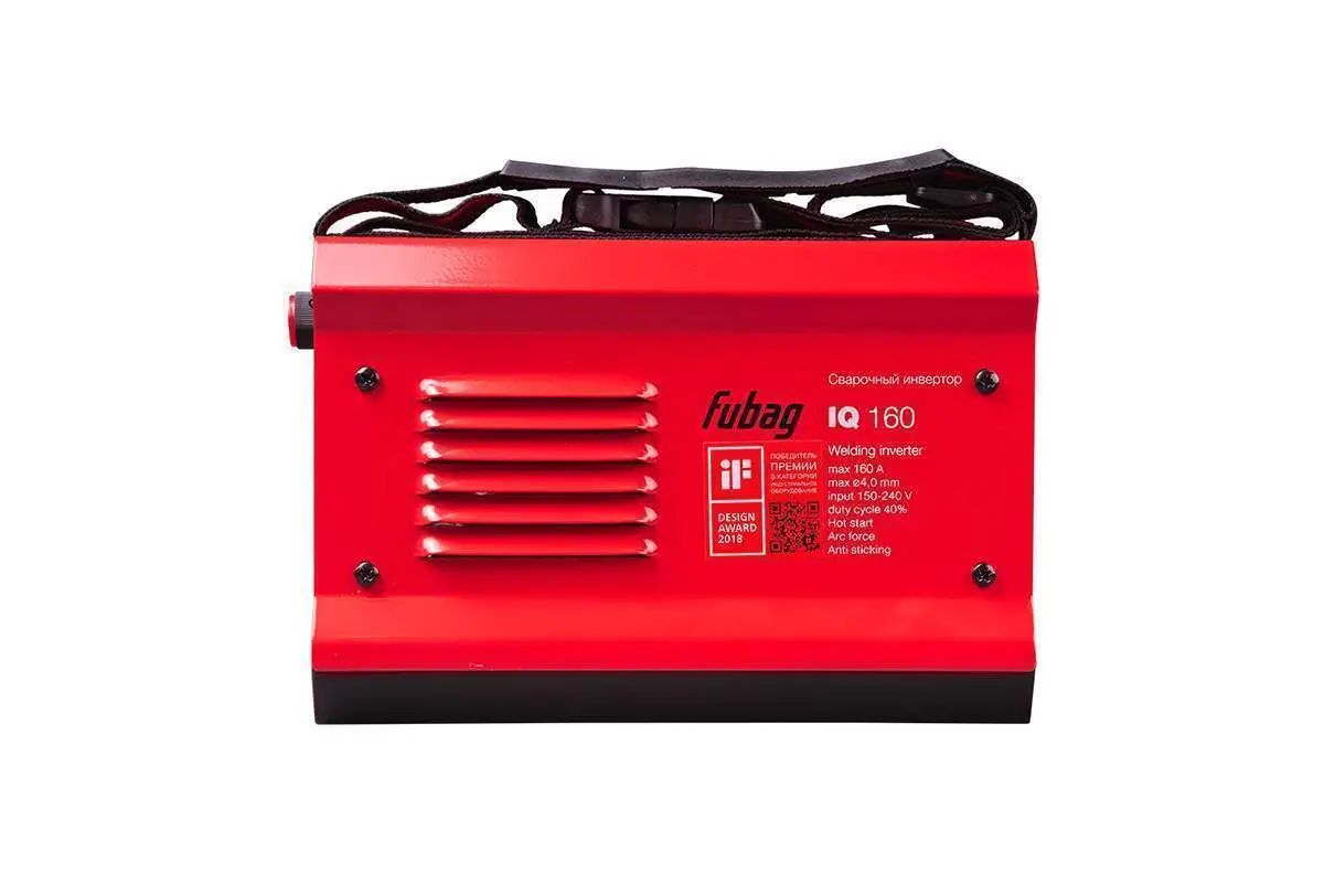 Аппарат инверторный FUBAG IQ-160 (220В, 20-160А)