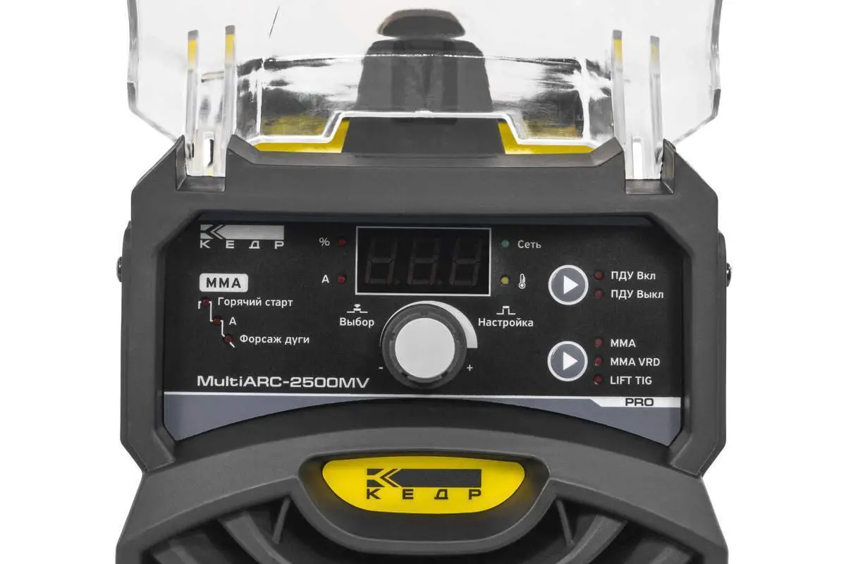 Аппарат инверторный  КЕДР MultiARC-2500MV (Компактный корпус)